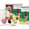 Cuddly Cacti Crochet Kit: 12 Sweet Succulents to Stitch and Snuggle - Includes Materials to Make 2 Adorable Projects