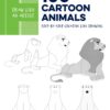 Draw Like an Artist: 100 Cartoon Animals : Step-by-Step Creative Line Drawing - A Sourcebook for Aspiring Artists and Designers