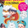 Chibi World Coloring : Color your way through cute and cool chibi art!