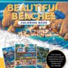 Eric Dowdle Coloring Book: Beautiful Beaches : Color famous scenes from coastal destinations in the whimsical style of folk artist Eric Dowdle